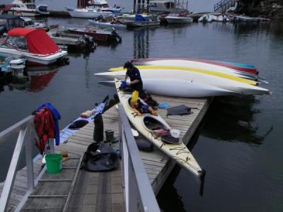 North Wales Sea Kayaking Courses - Specialist Sea Kayaking Anglesey, North Wales image from Canada Vancouver 2007