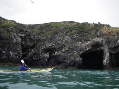 North Wales Sea Kayaking Courses - Specialist Sea Kayaking Anglesey, North Wales image from Foundation Intermediate Sea Kayaking Wales