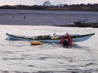 North Wales Sea Kayaking Courses - Specialist Sea Kayaking Anglesey, North Wales image from Sea Kayak Award old 3 star North Wales Anglesey