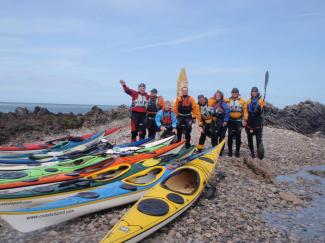North Wales Sea Kayaking Courses - Specialist Sea Kayaking Anglesey, North Wales image from Sea Kayaking Introduction Wales Anglesey