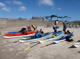 North Wales Sea Kayaking Courses - Specialist Sea Kayaking Anglesey, North Wales image from Sea Kayaking Introduction Wales Anglesey